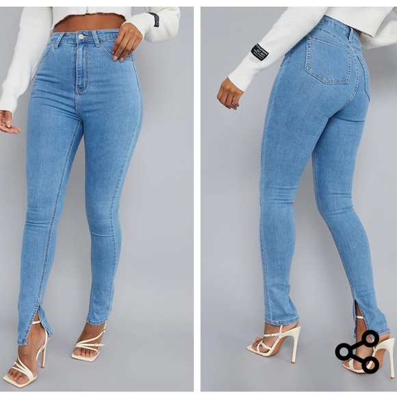 Brand new PLT split jeans size US 4 - Picture 2 of 2